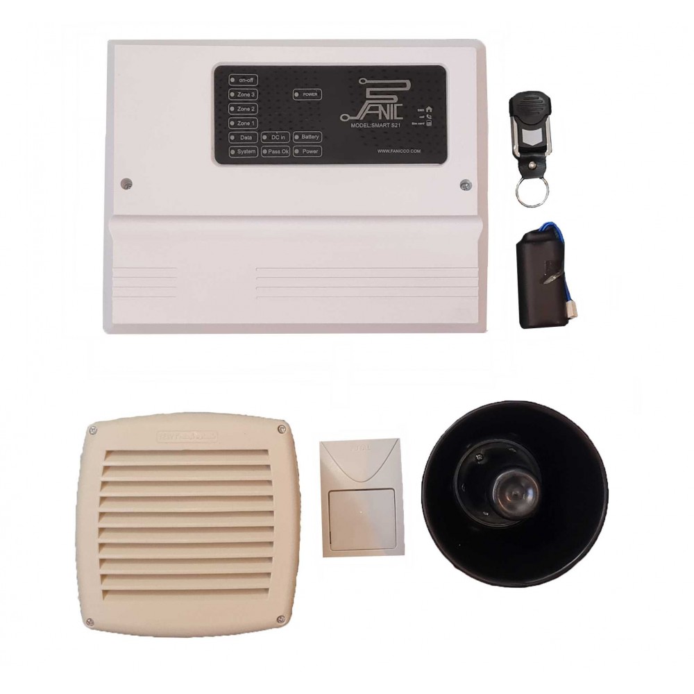 پکیج کامل دزدگیر اماکن سیم کارتی فانیک مدل s23